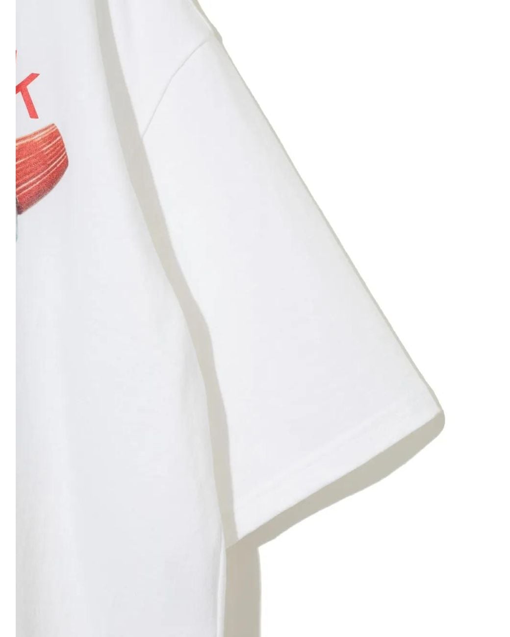 Undercover White Graphic-Print Cotton T-Shirt for men