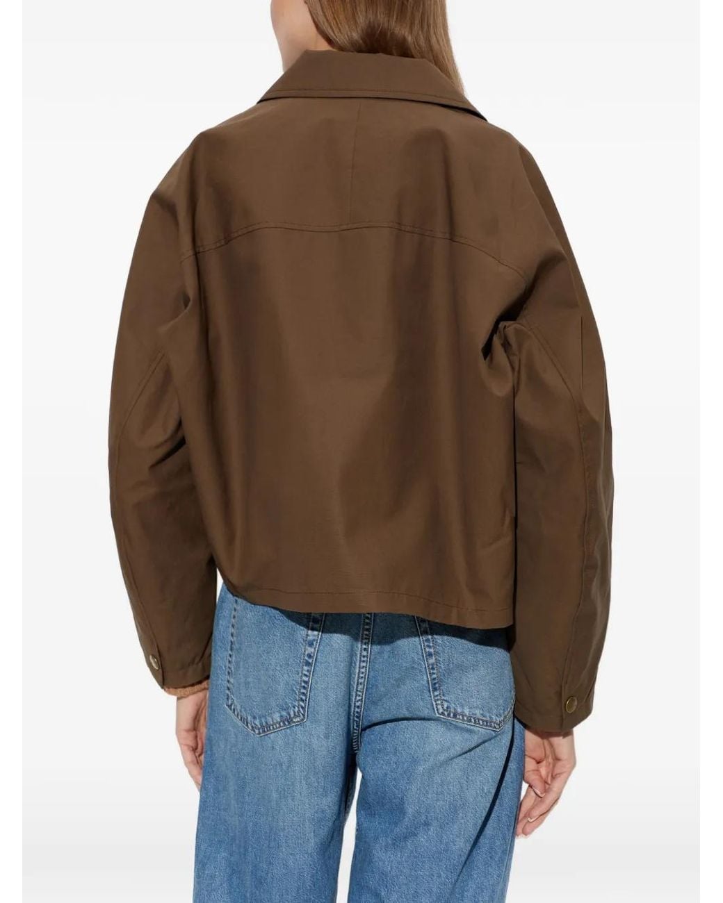 A.P.C. Brown Cotton Jacket