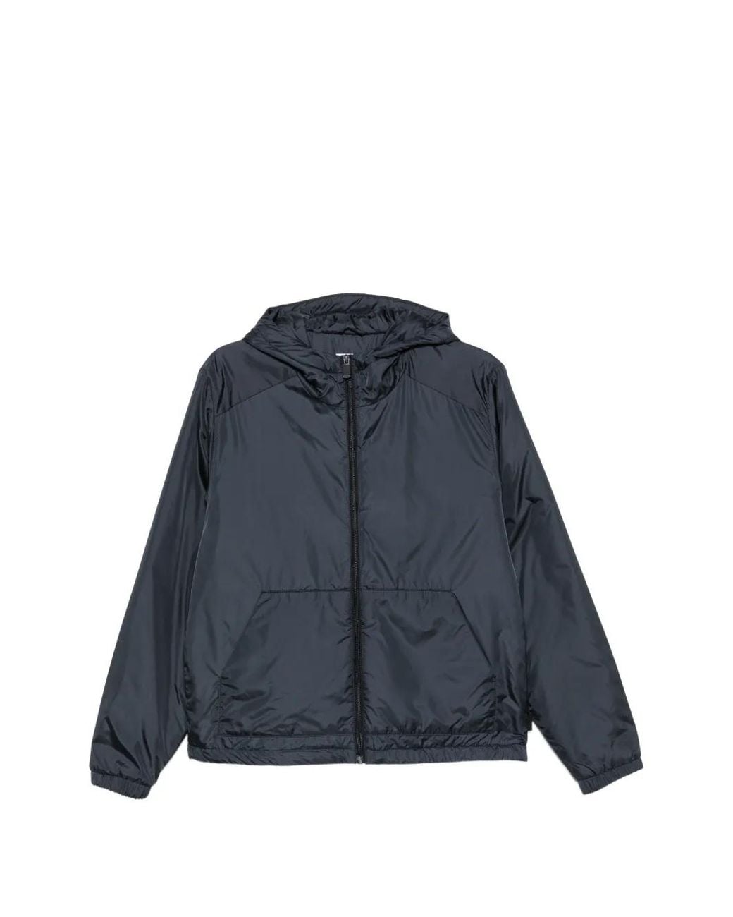 Aspesi Blue Rob Zip-Up Hooded Jacket for men