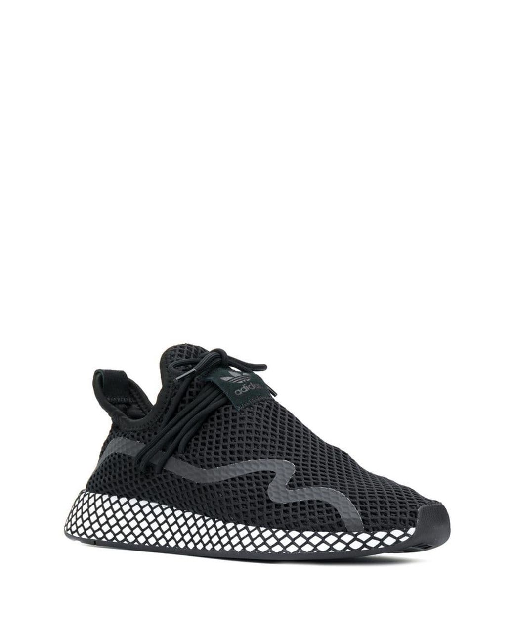 adidas Thick Sole Sneakers in Black for Men | Lyst UK