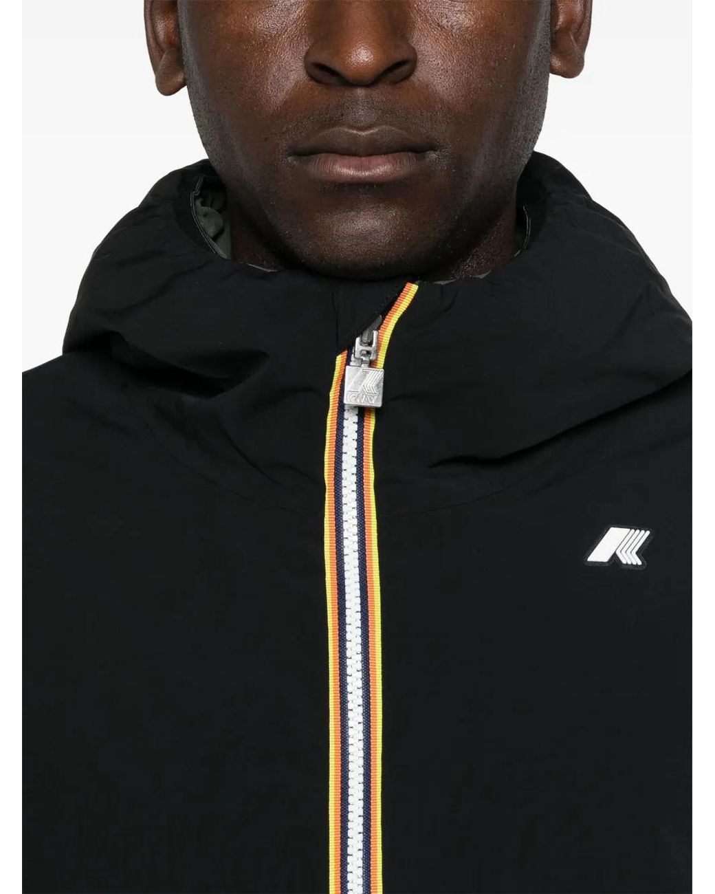 K-Way Jacob St Warm Jas in het Black voor heren