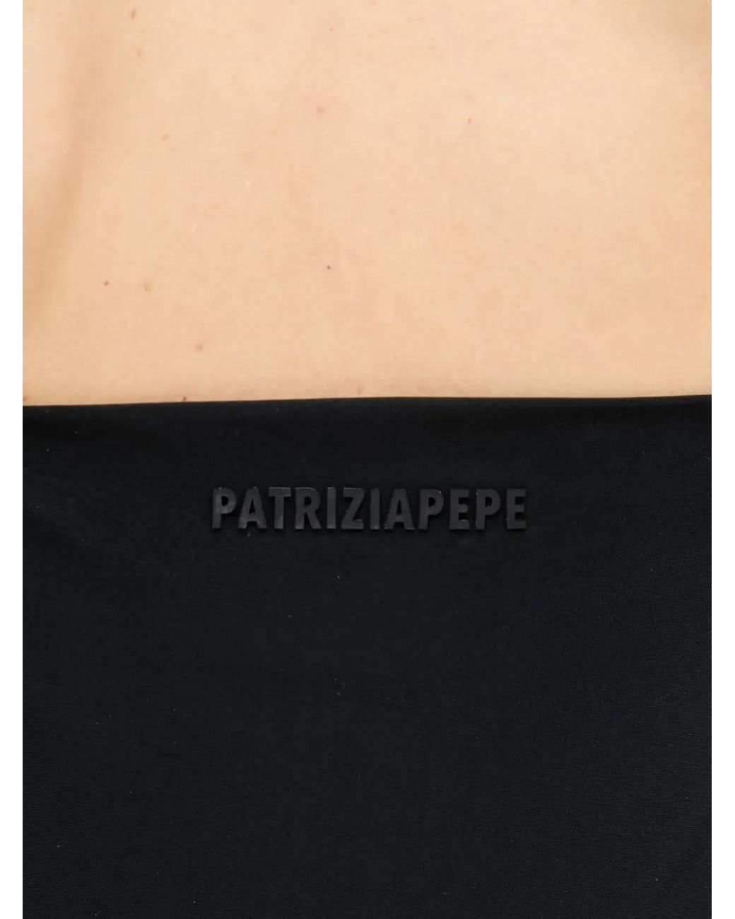 Patrizia Pepe Black Chain-Belt Jumpsuit