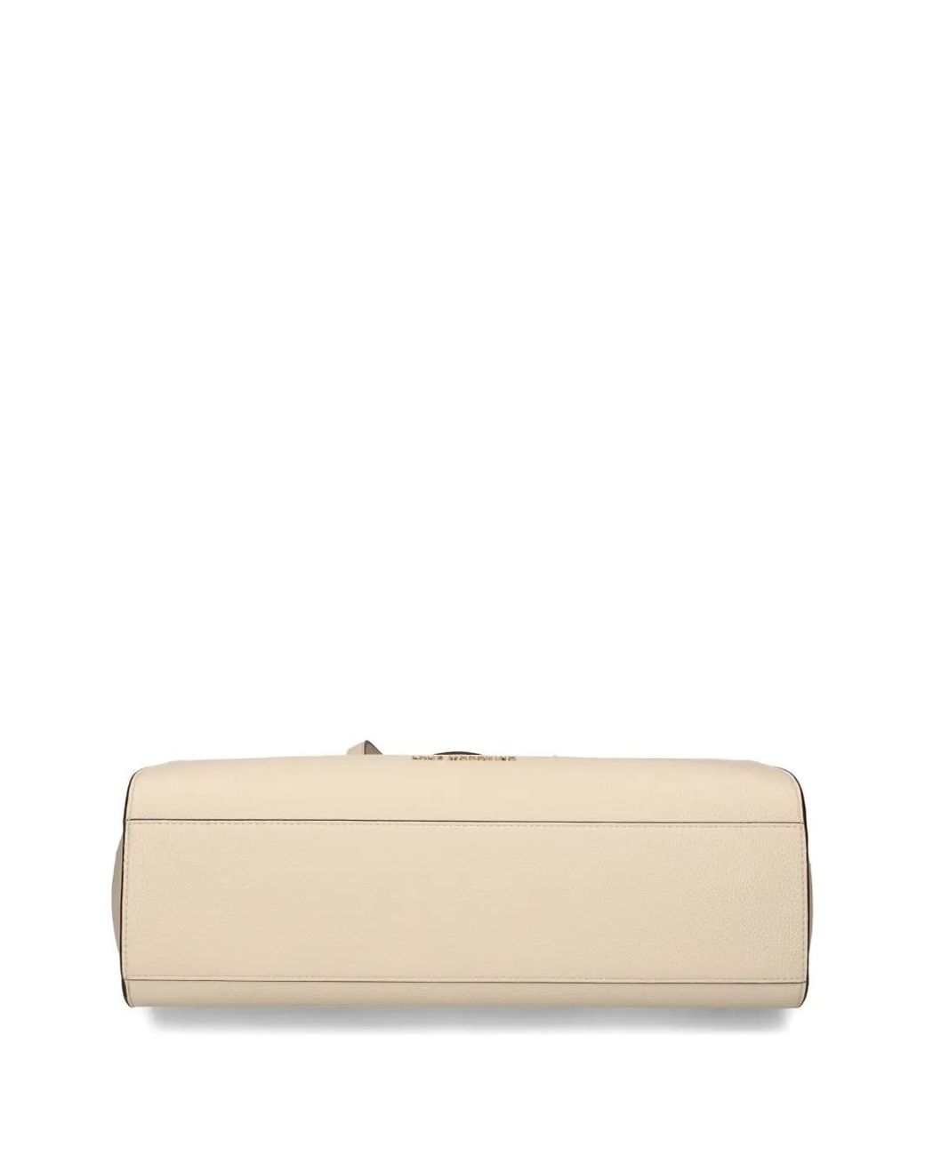 Love Moschino Natural Logo-Detail Tote Bag