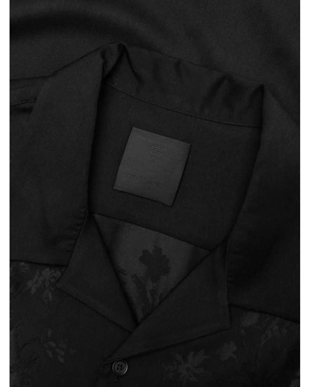 Givenchy Black Short-Sleeve Shirt for men