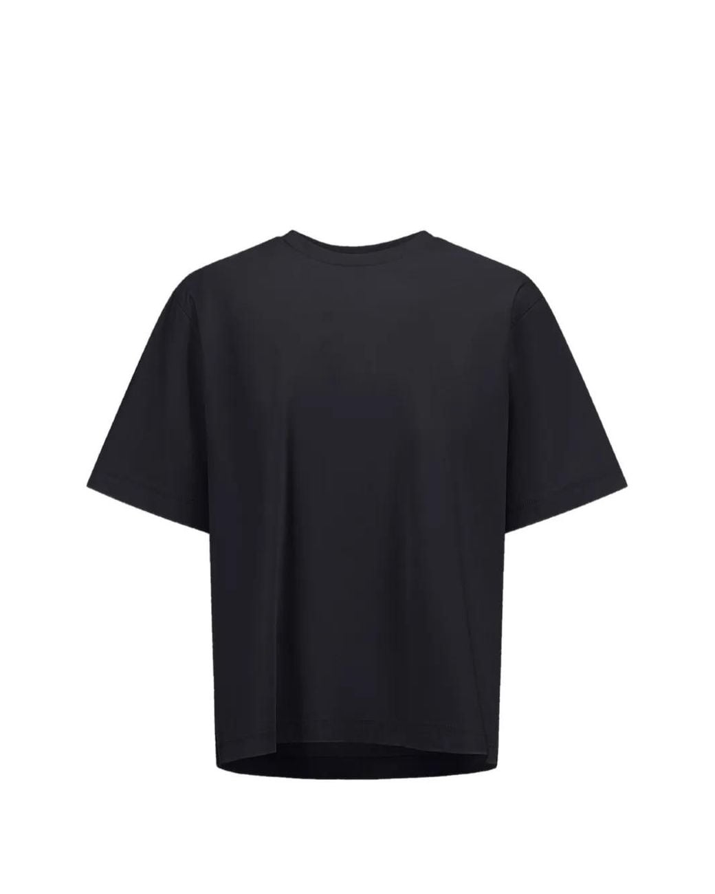 Laminar Blue Mercerised Cotton T-Shirt