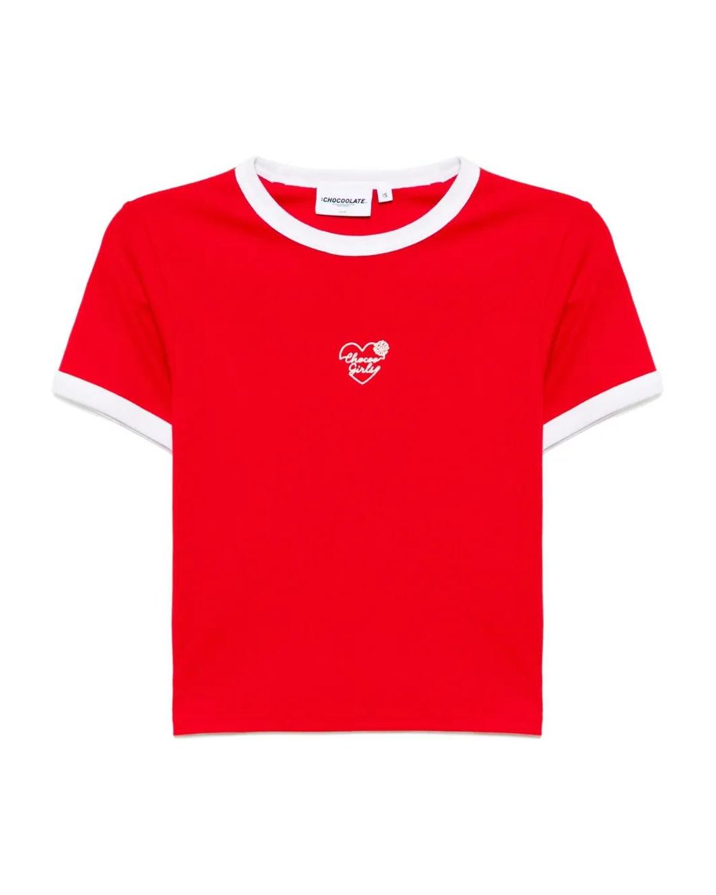 Chocoolate Logo-Embroidered T-Shirt
