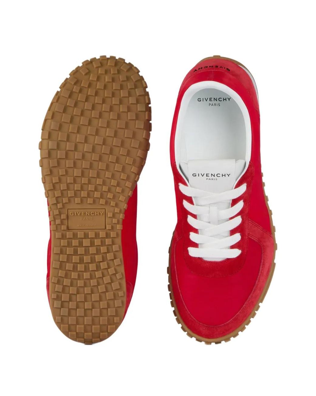 Givenchy Red Glide Sneakers for men