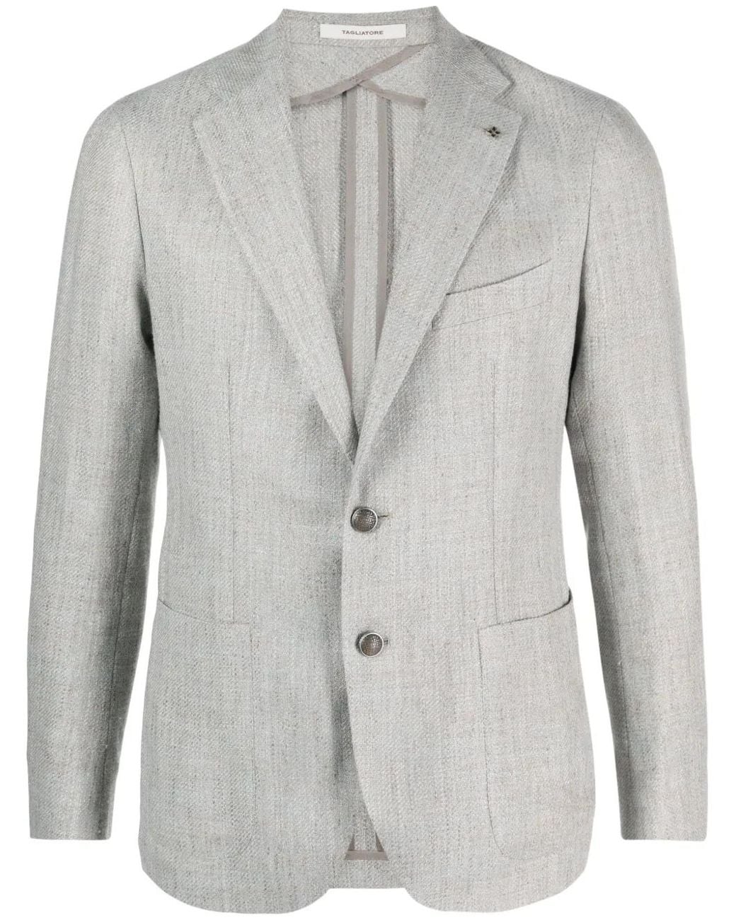 Tagliatore Gray Montecarlo Jacket for men