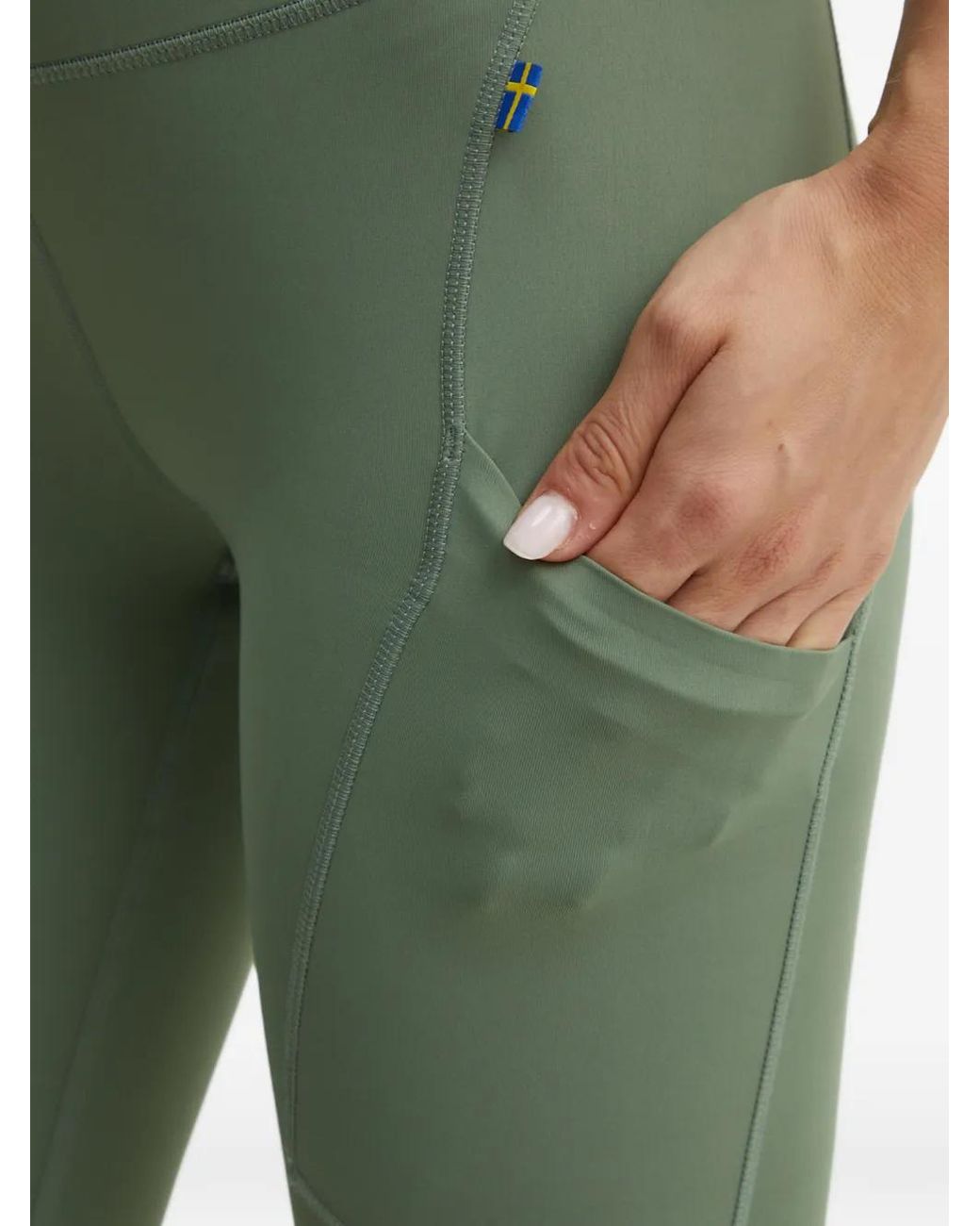 Fjallraven Green Legging Abisko