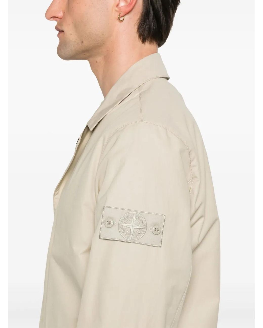 Giacca Ghost di Stone Island in Natural da Uomo