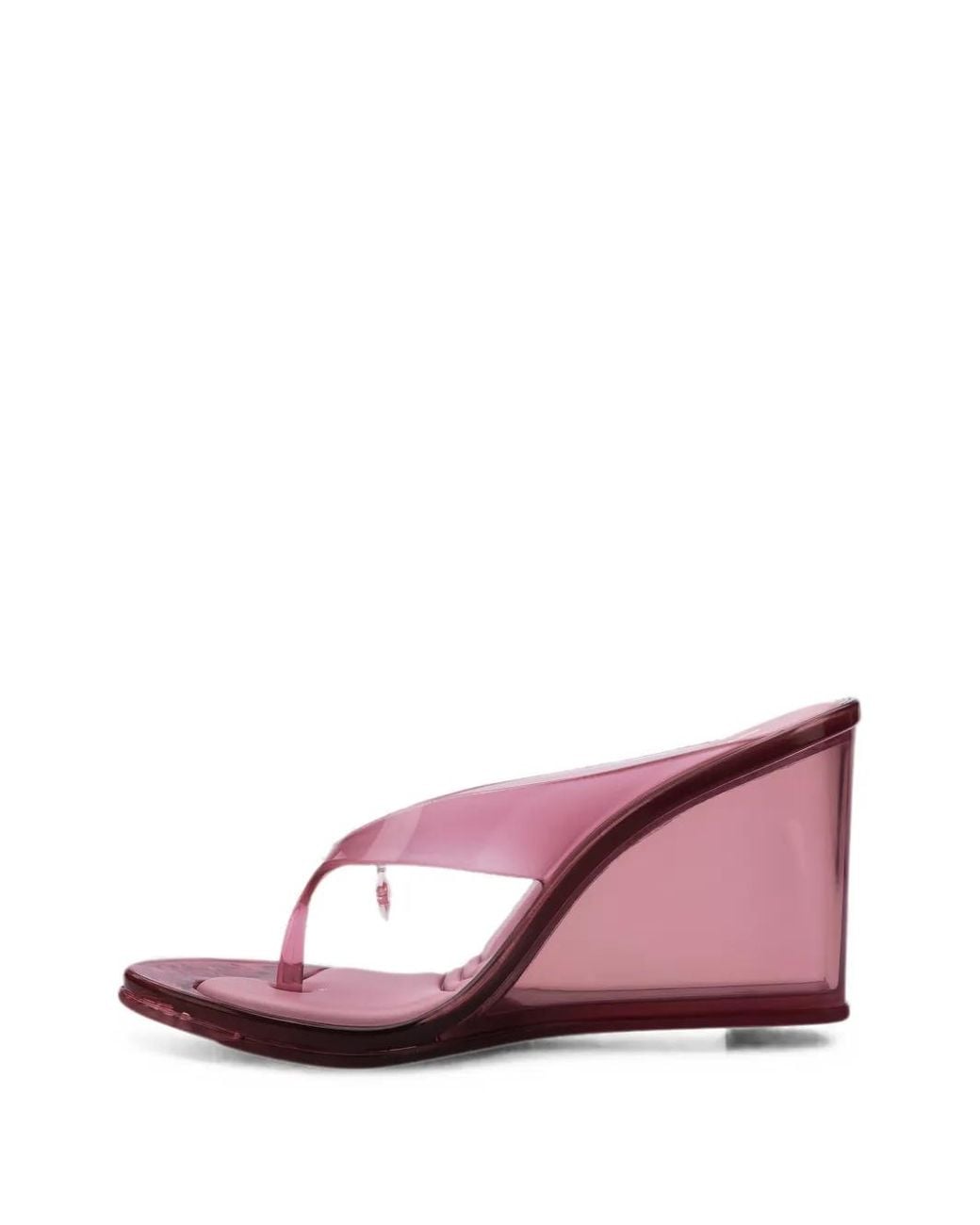 Melissa Pink Nabeela Wedge Sandals