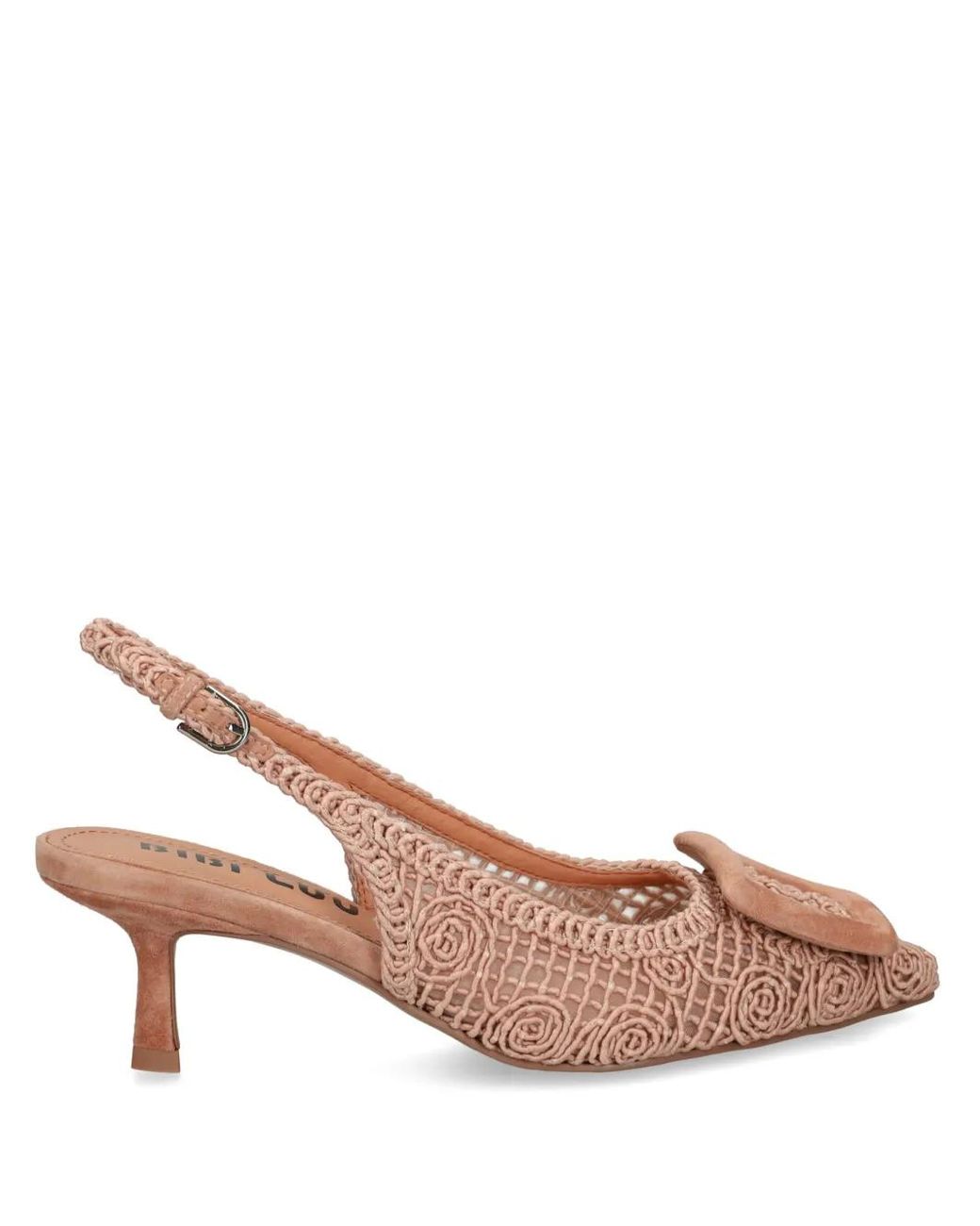 Bibi Lou Pink 55Mm Dalila Pumps