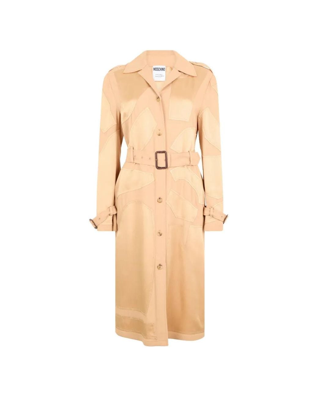 Moschino White Belted Dress