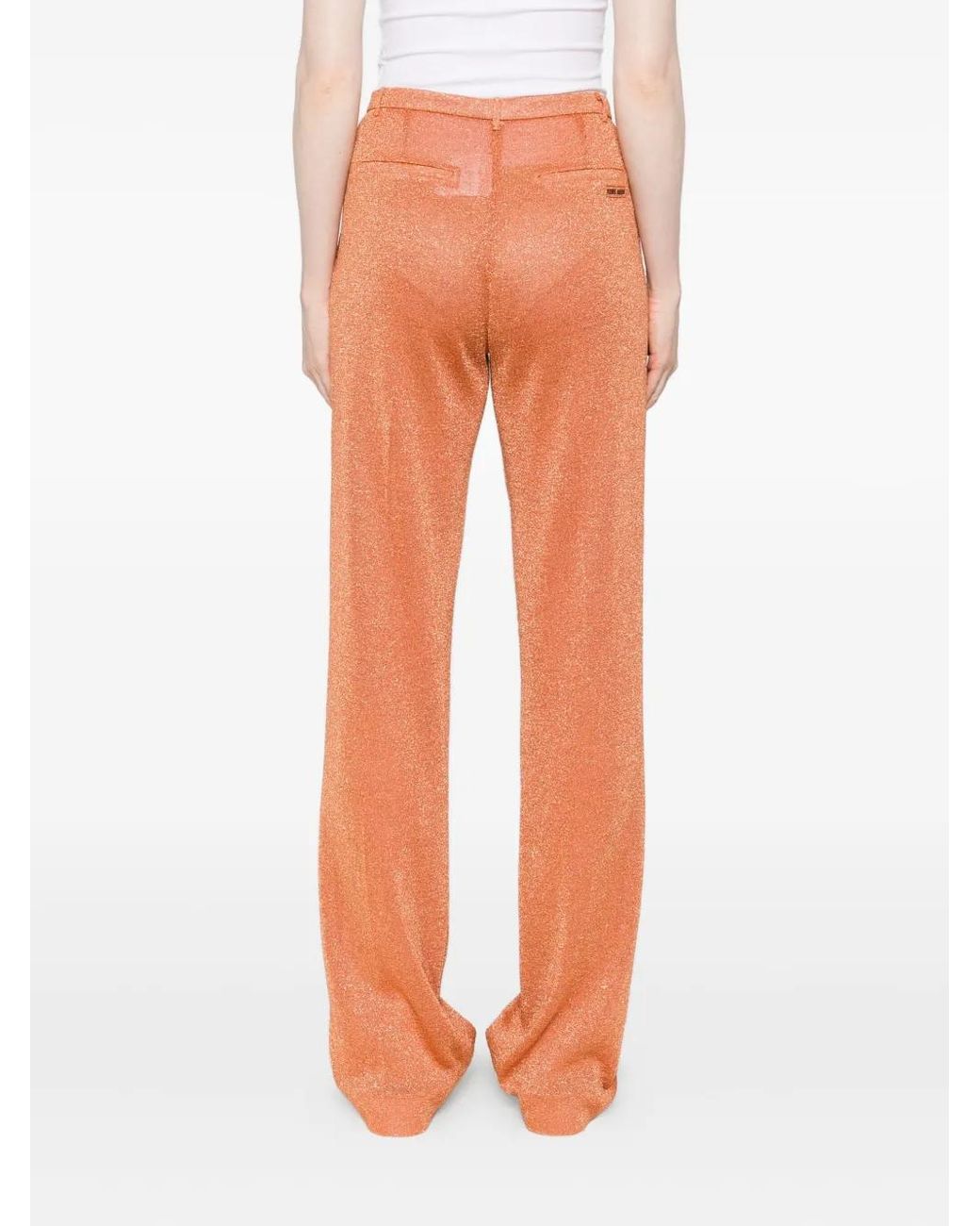 Miu Miu Orange Trousers