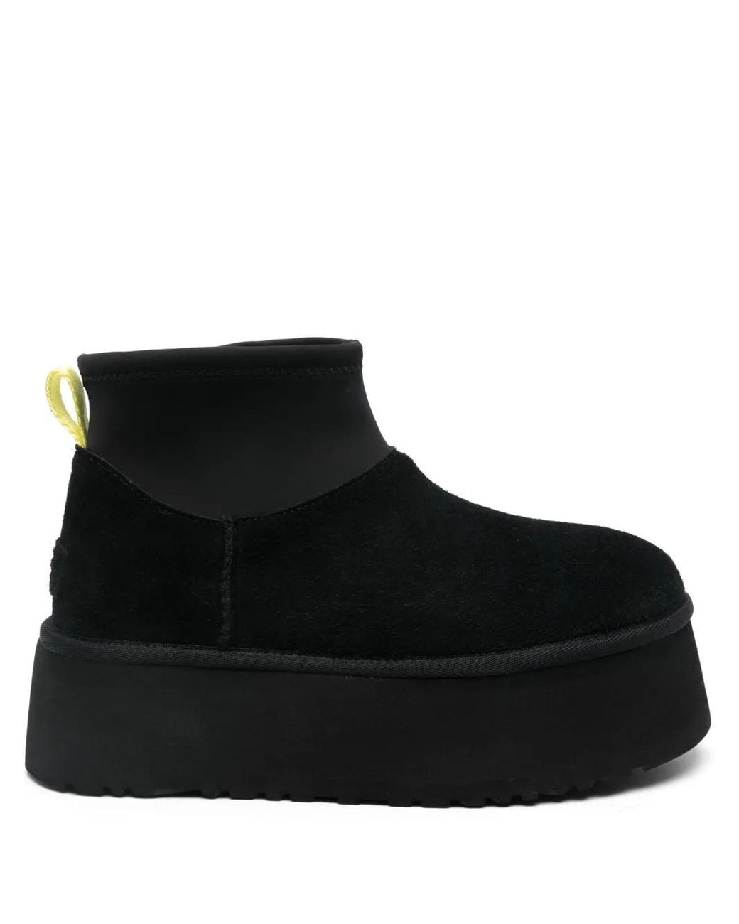 Ugg Schoenen ,Zwart ,Leer Classic Mini Dipper Boots in het Black