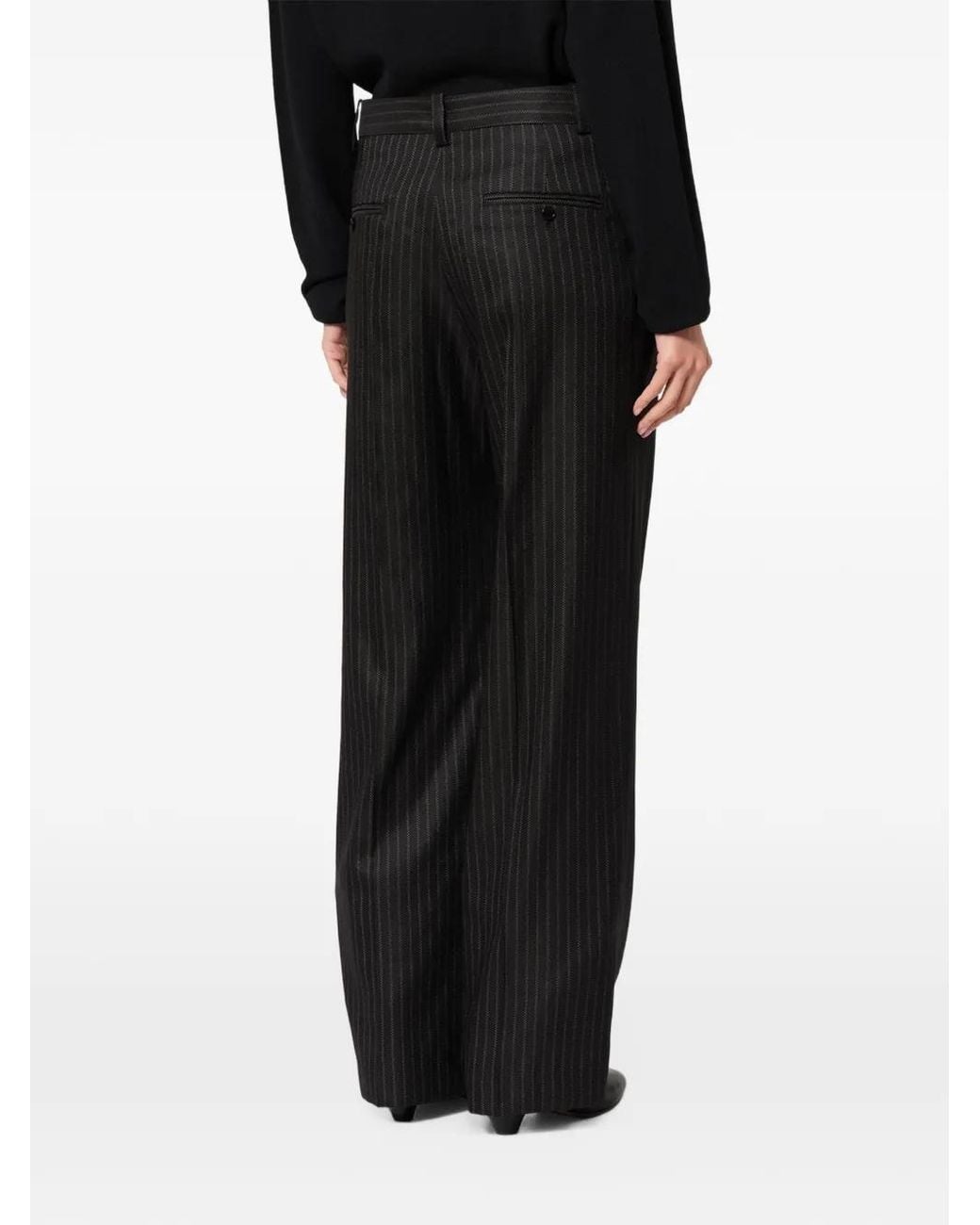 Isabel Marant Blue Noanda Wool Trousers