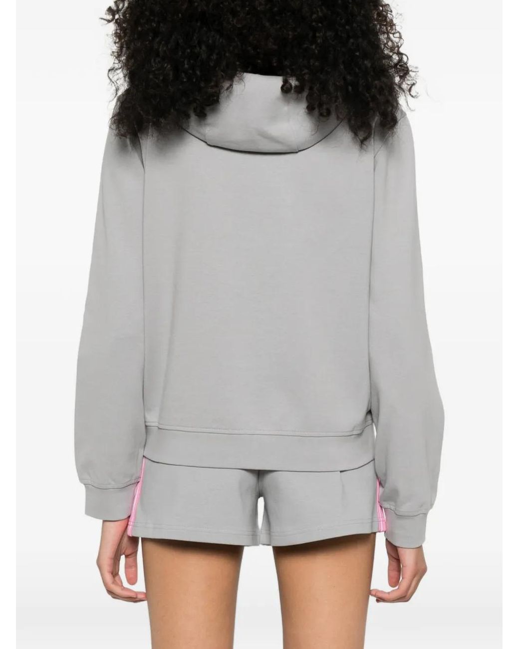 Casablanca Gray Zip-Up Hoodie