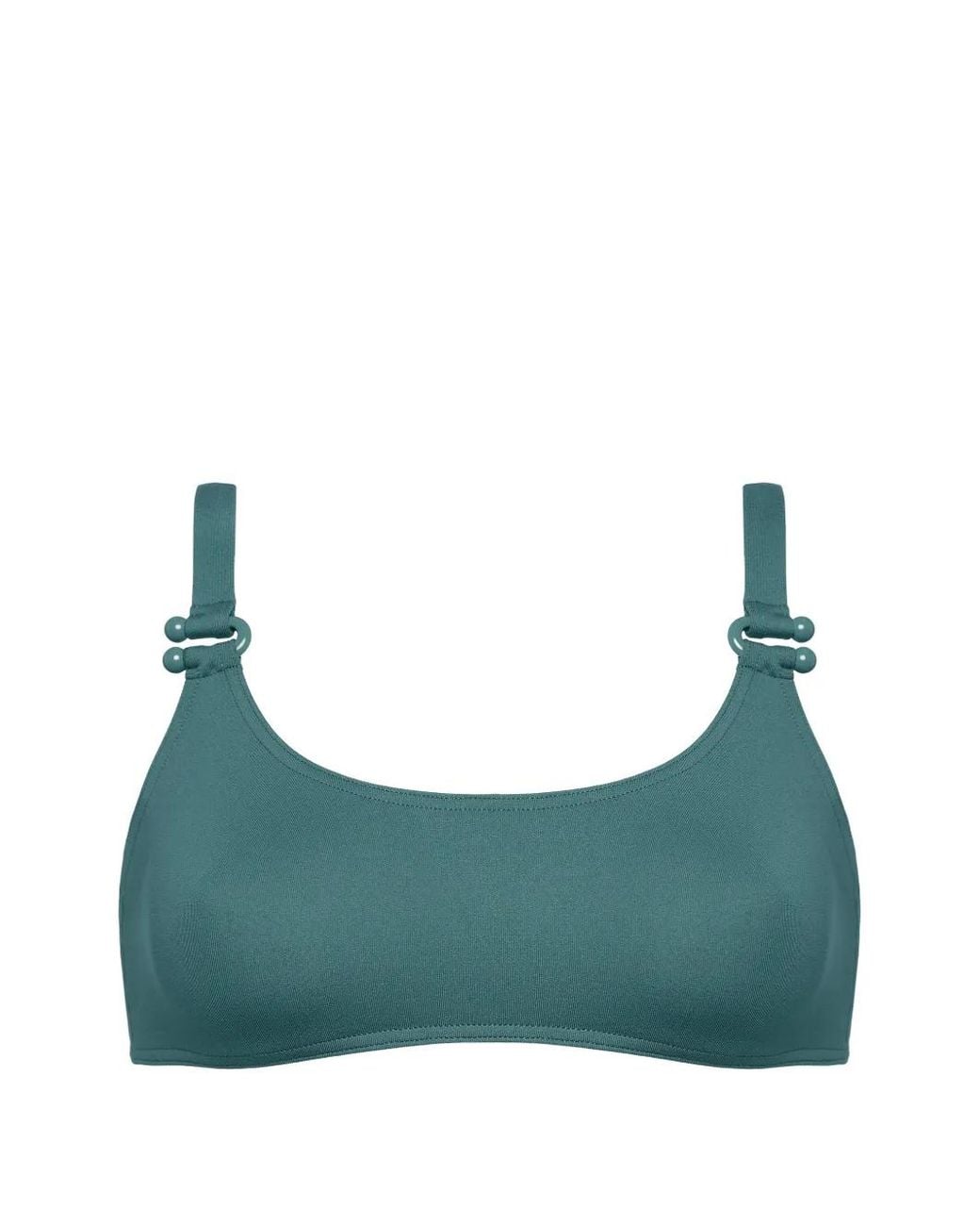 Eres Green Haut De Bikini Fearless À Coupe Crop
