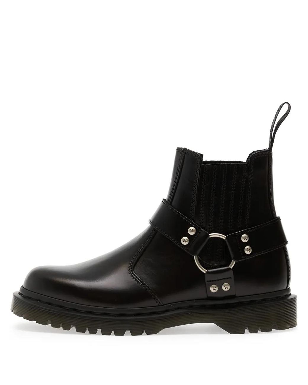 Dr. Martens Black 2976 Harness Biker Boots