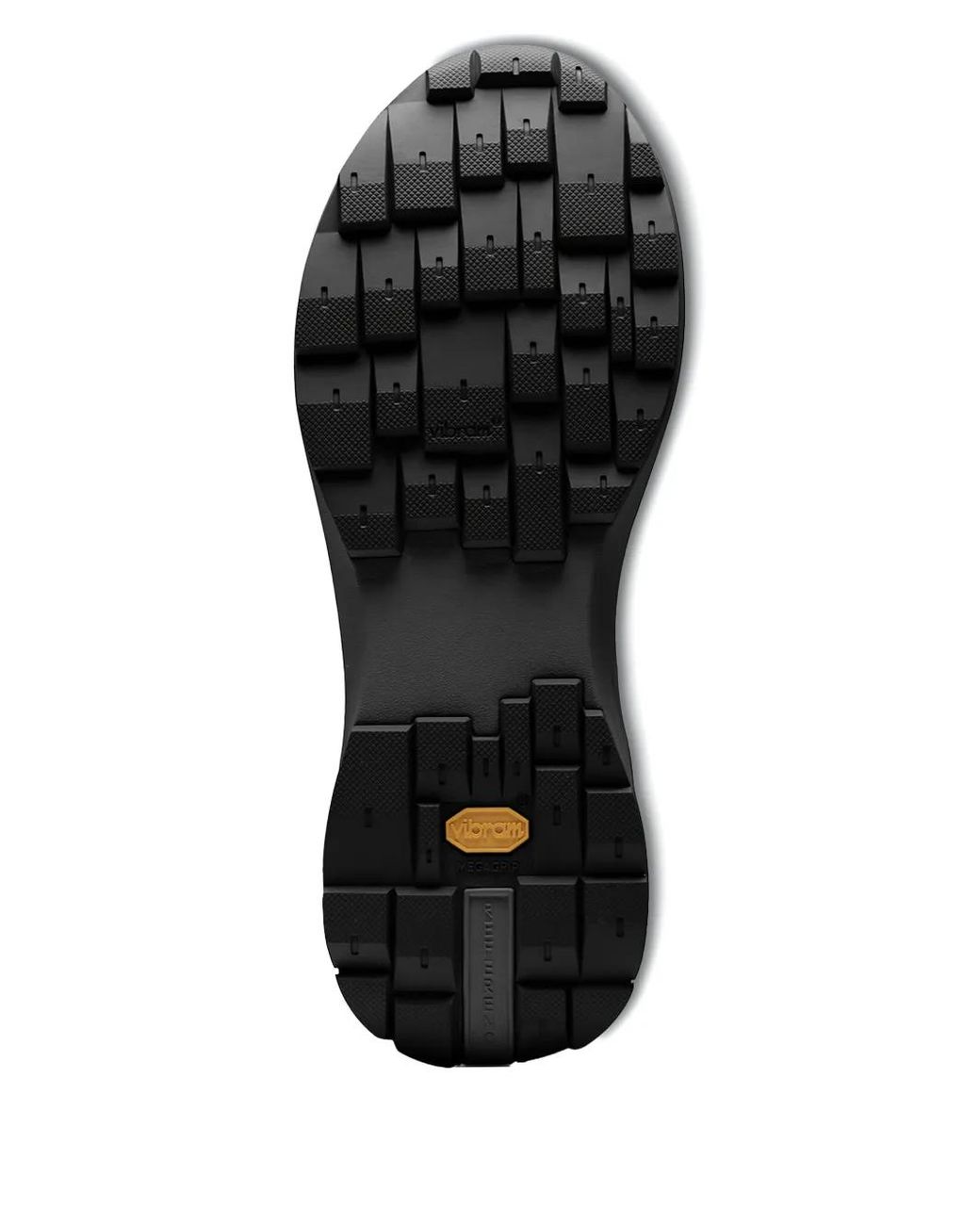 Sneakers Con Punta Tonda di Referenc in Black da Uomo