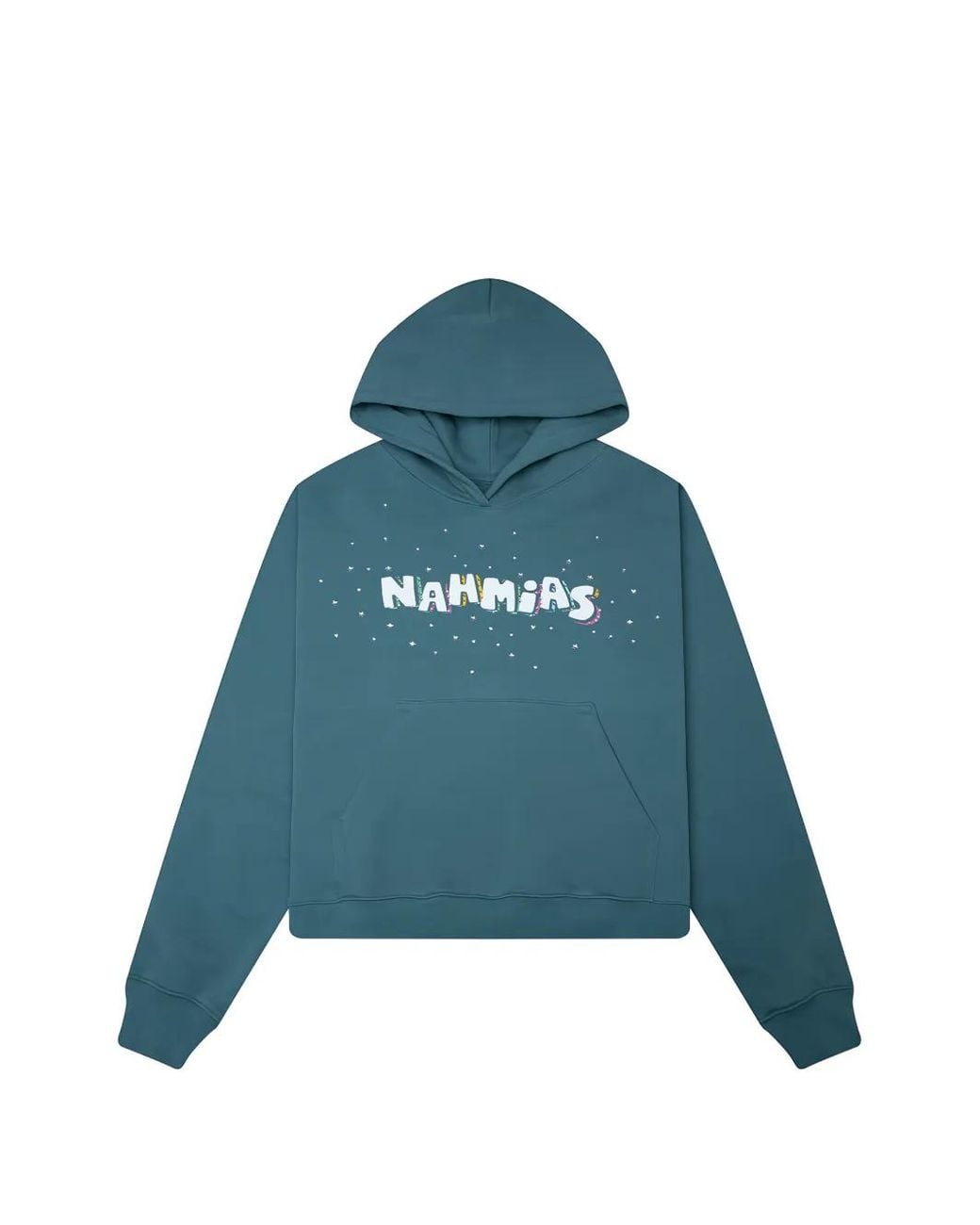 NAHMIAS Blue Flower Trip Hoodie for men