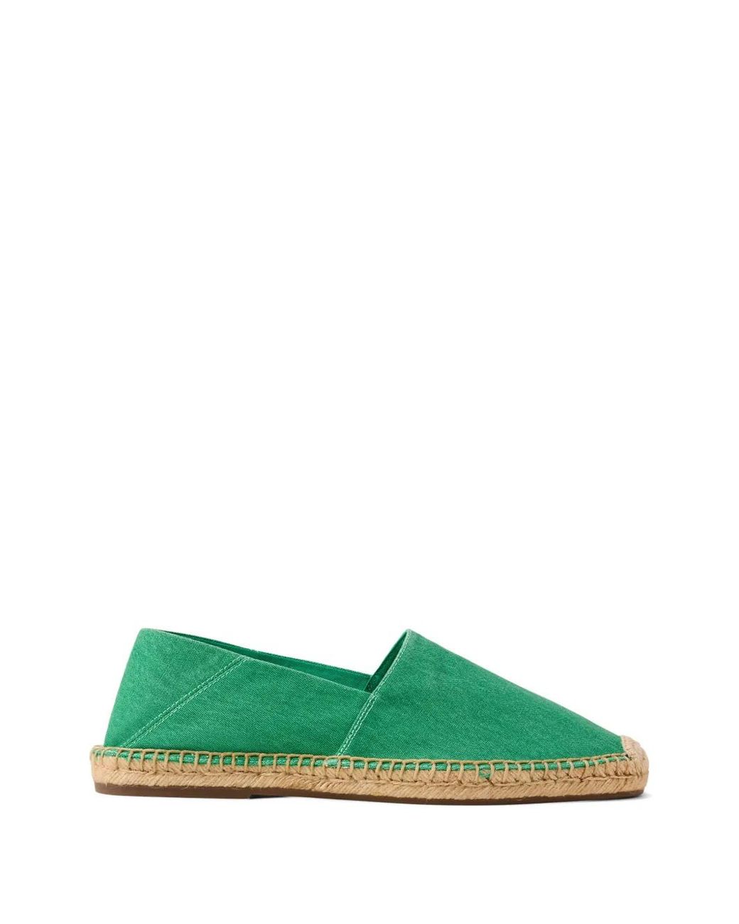Polo Ralph Lauren Green Pony Embroidered Espadrilles for men