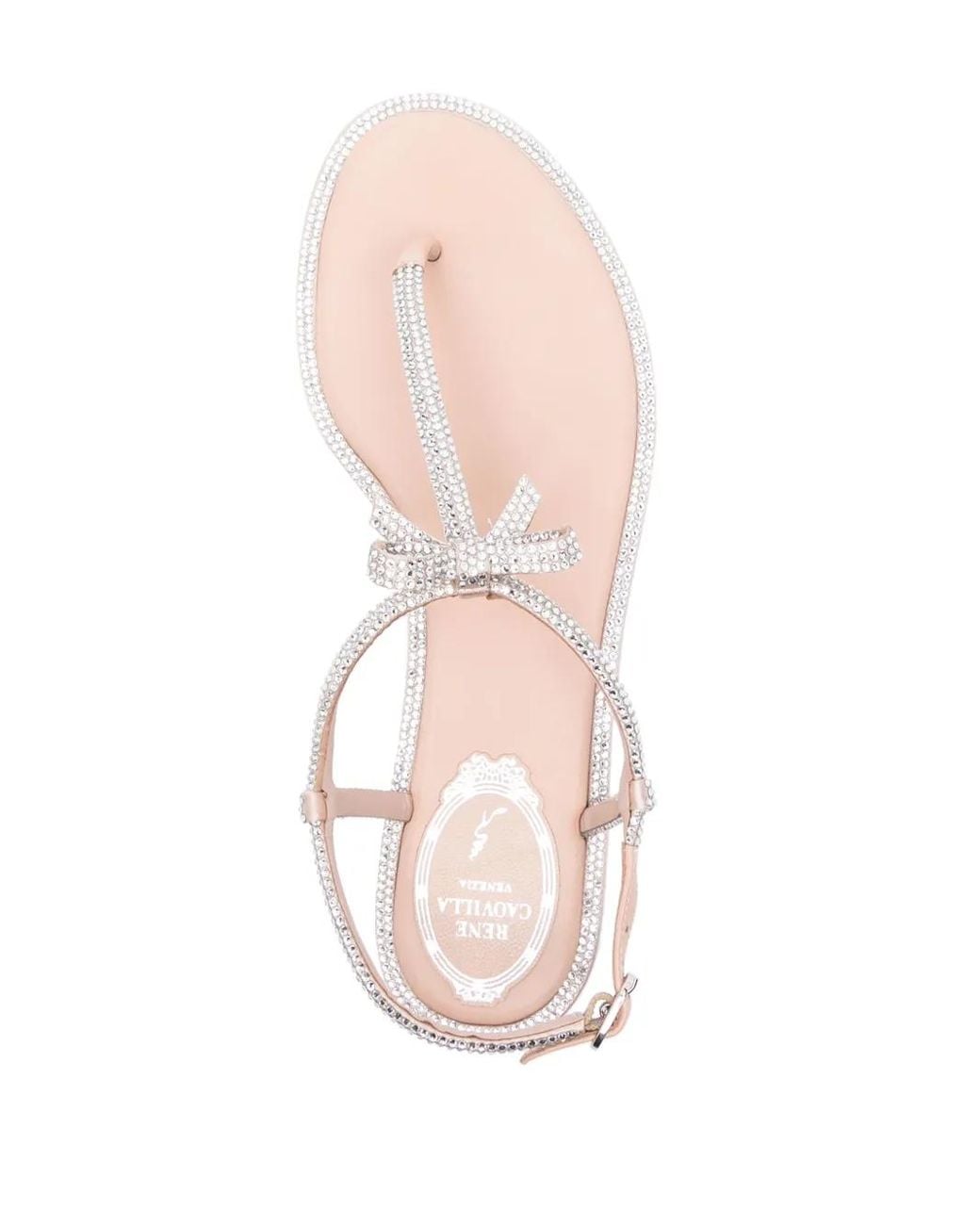 Rene Caovilla White Caterina Sandals