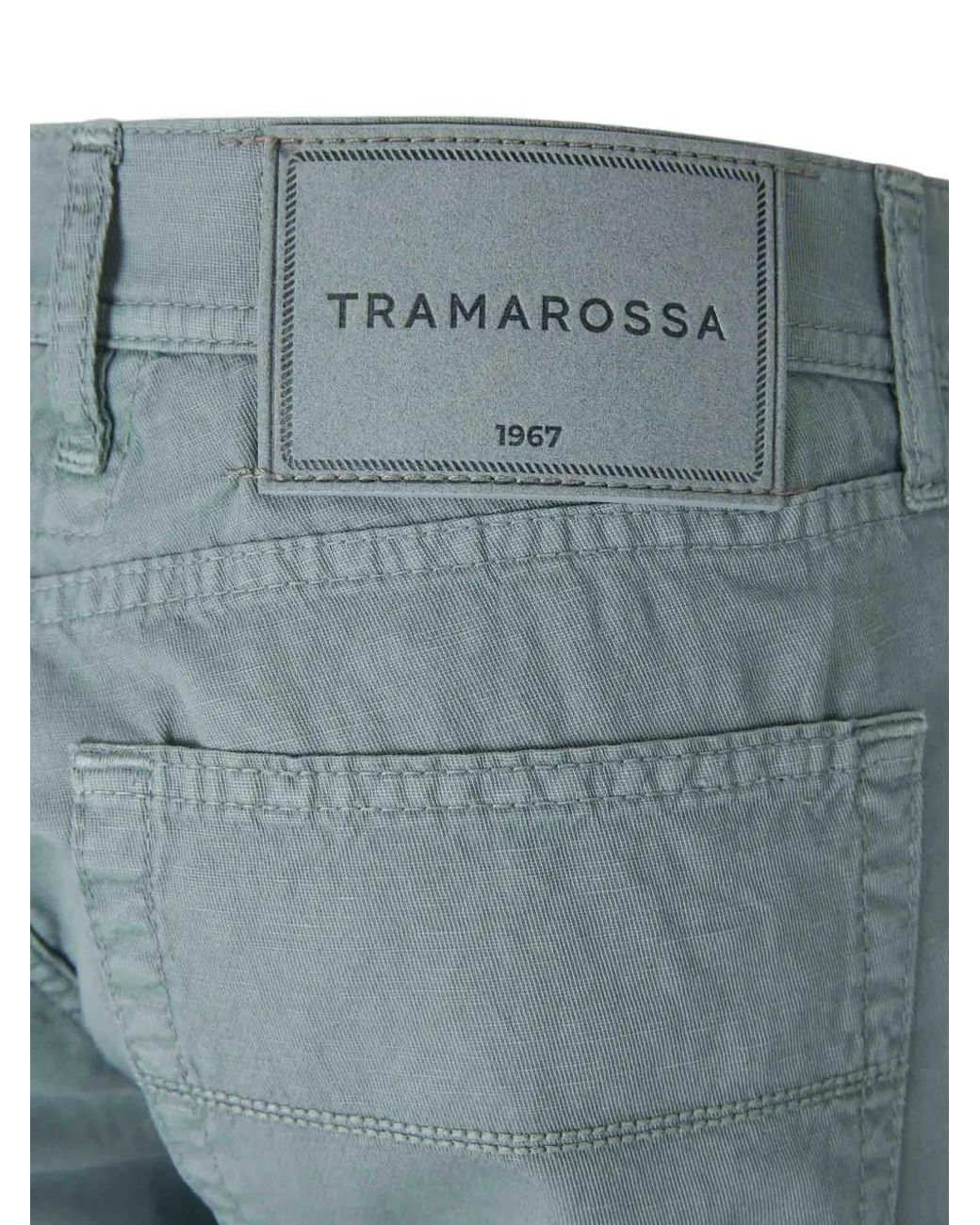 Sartoria Tramarossa Blue Ring-Detail Jeans for men