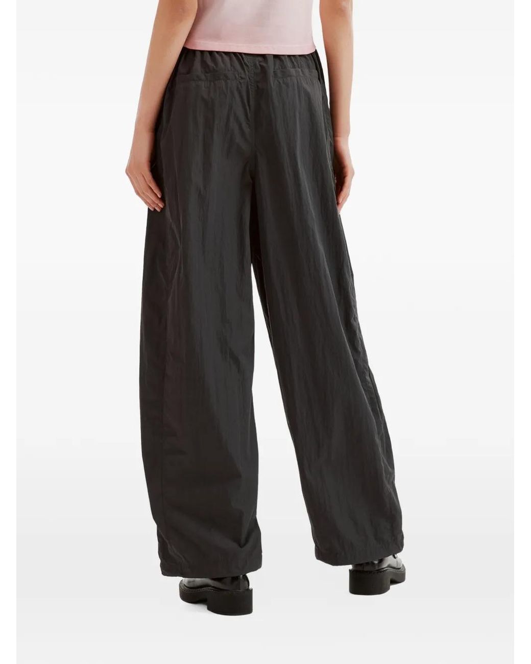 B+ AB Black Drawstring Trousers