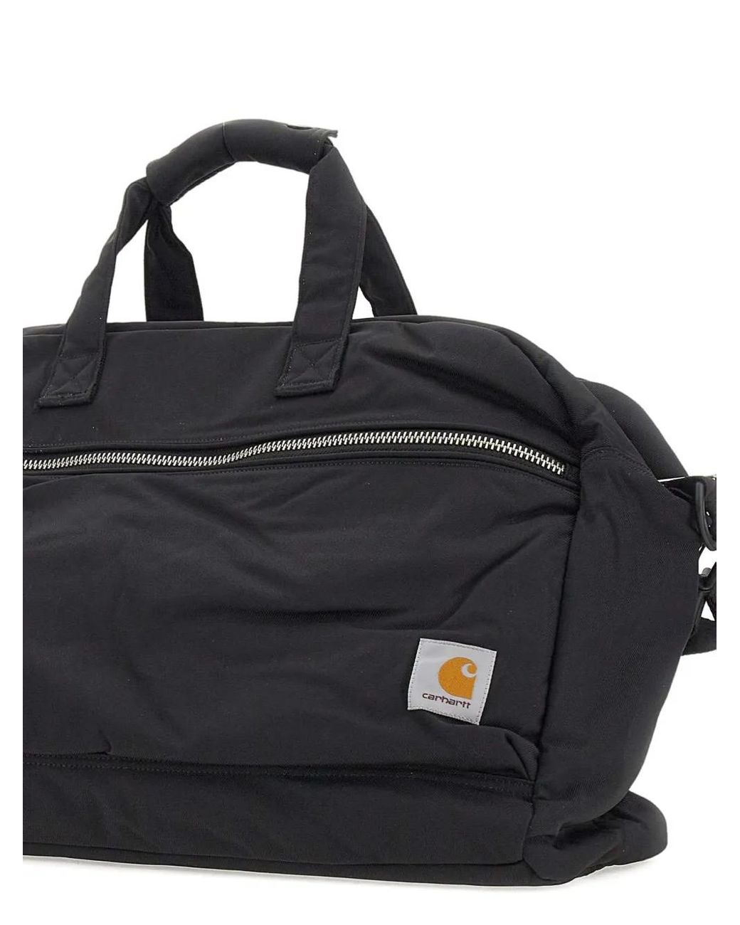Carhartt Black Leroy Zip-Top Padded Tote Bag for men