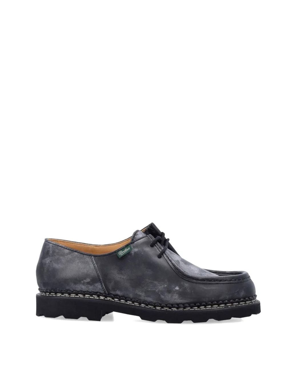 Paraboot Gray Lace-Up Derby Shoes for men