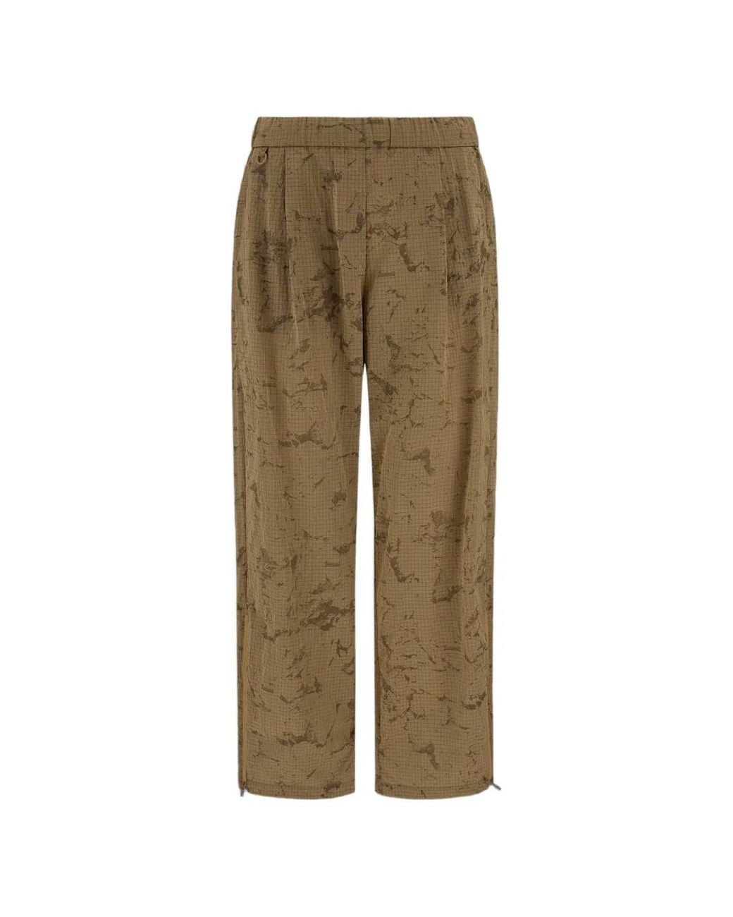 Laminar Natural Jacquard Trousers