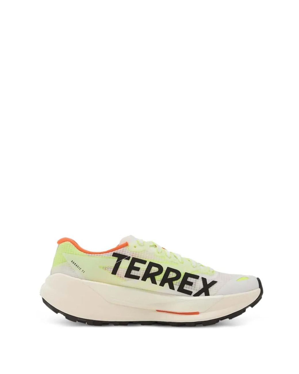 Adidas White Terrex Agravic Tt Running Sneakers