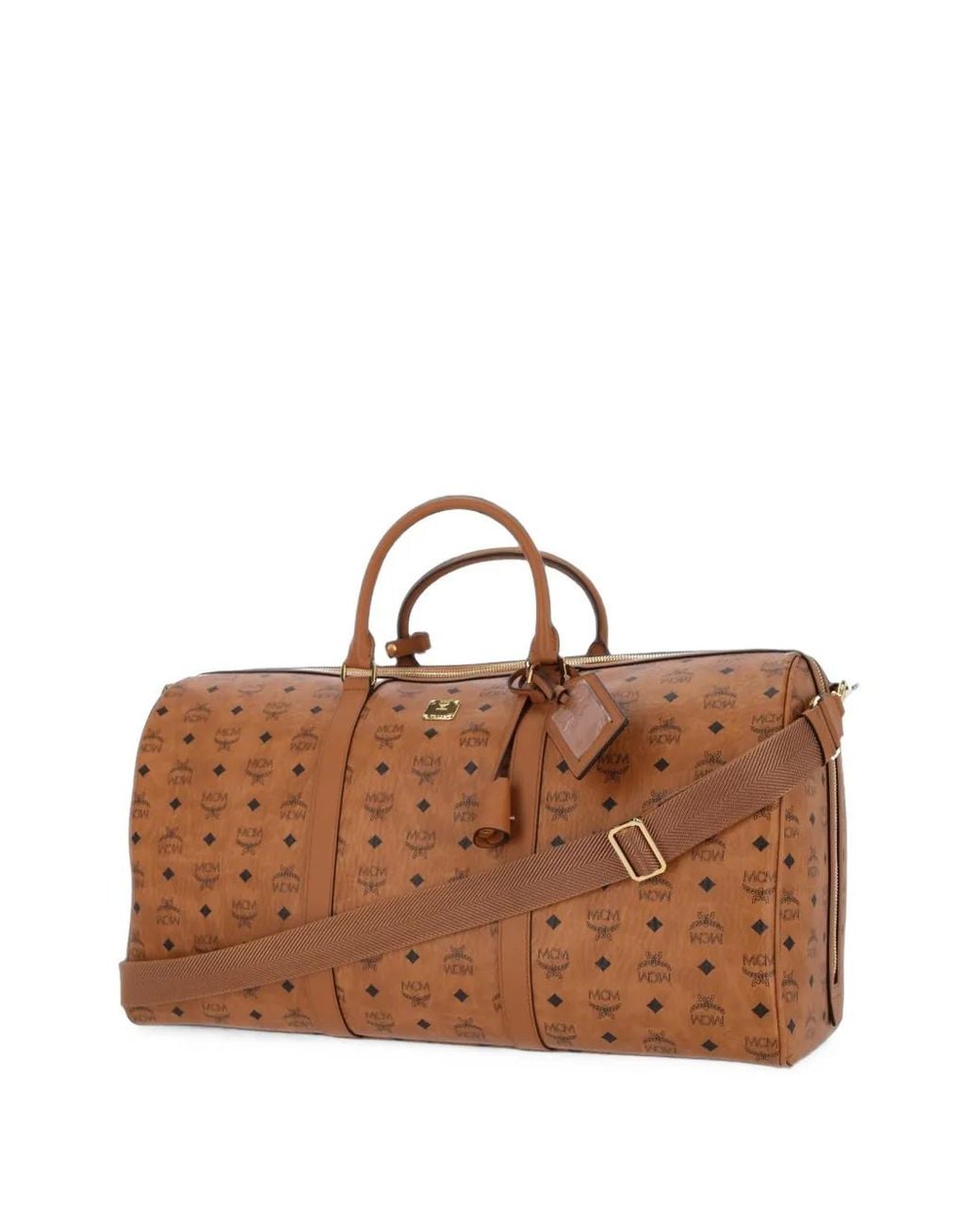 Borsone Ottomar Con Monogramma di MCM in Brown da Uomo