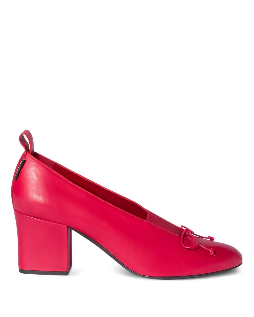 Miu Miu Pink 65Mm Block-Heel Pumps