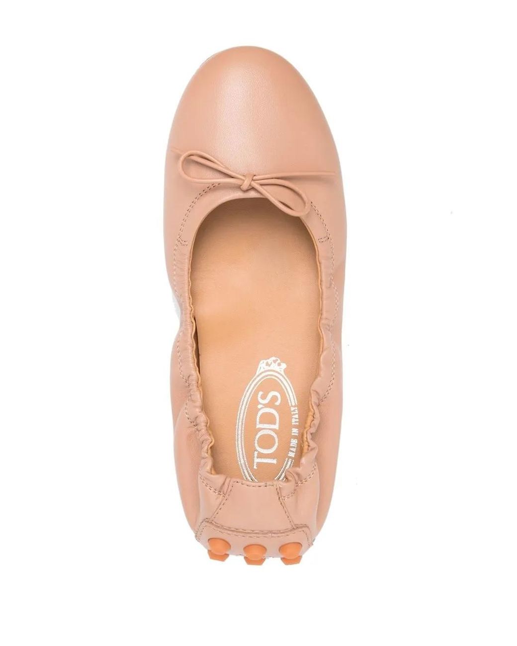 Tod's Pink Flat Shoes