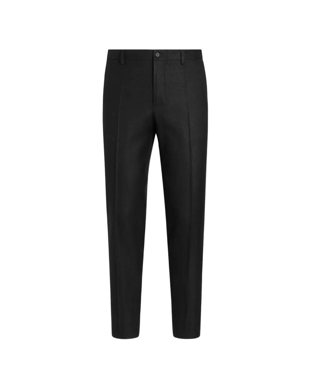 Dolce & Gabbana Black Pantalon En Viscose for men