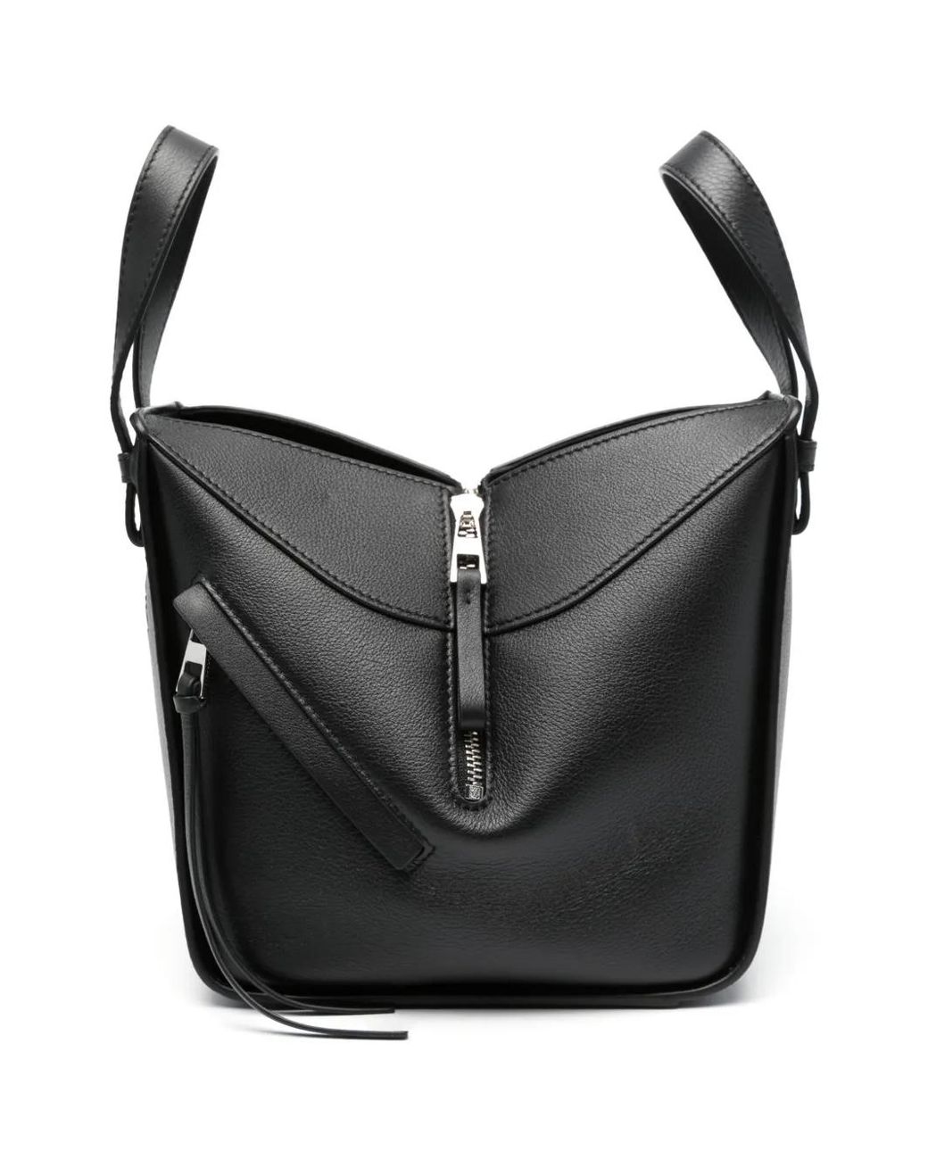 Loewe Black Hammock Compact Leather Handbag