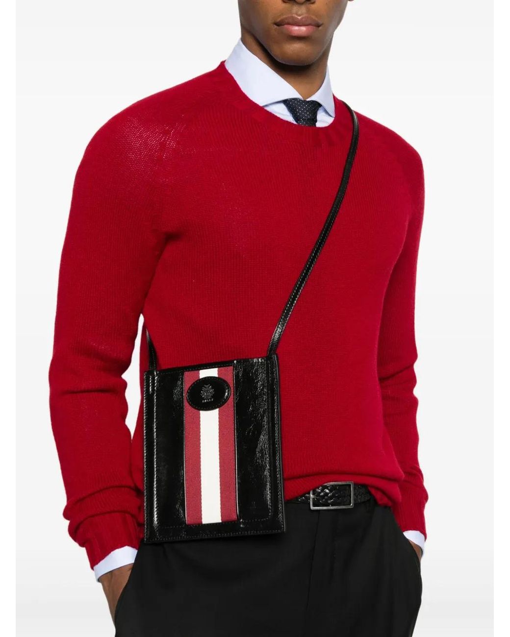 Bally Black Beckett Mini Sac for men
