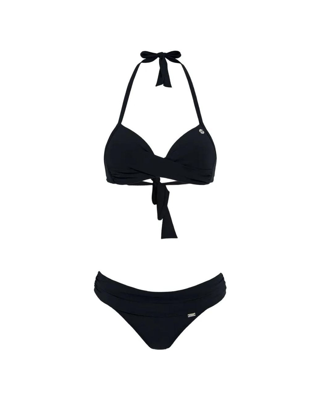 Banana Moon White Bikini Eyro Torsadé À Dos Nu