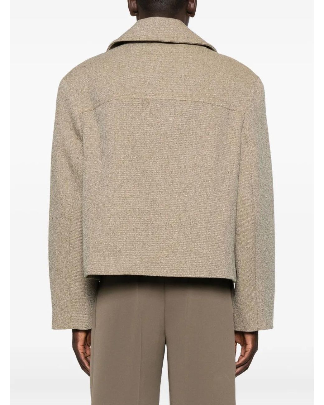 Jacquemus Natural Button-Fastening Jacket for men