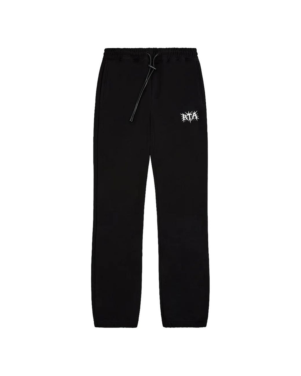 RTA Black Owen Drawstring Track Pants for men
