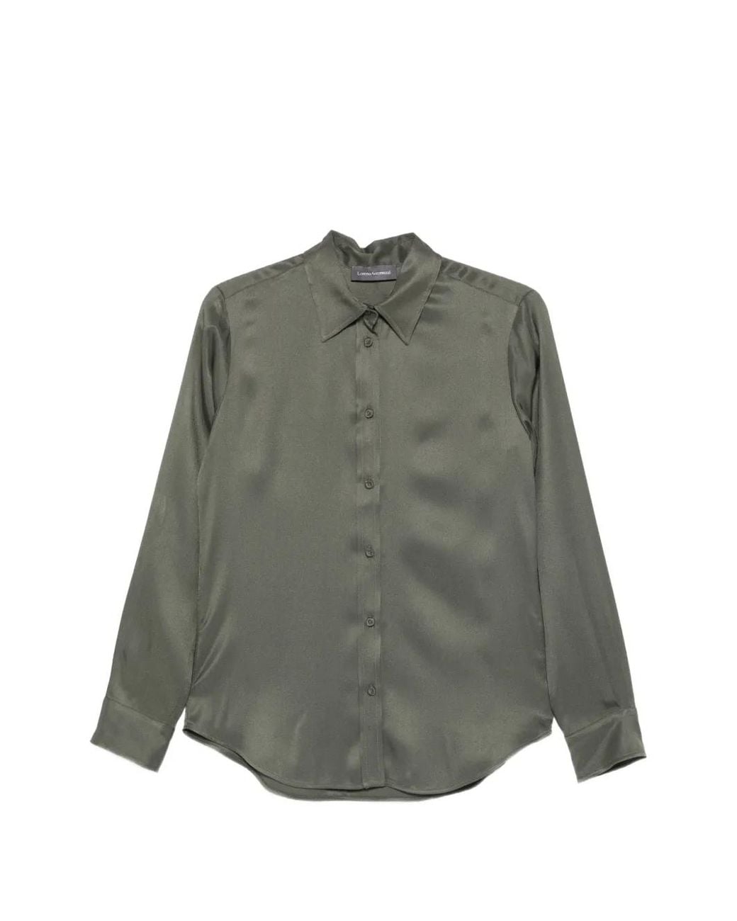 Lorena Antoniazzi Gray Long-Sleeve Shirt
