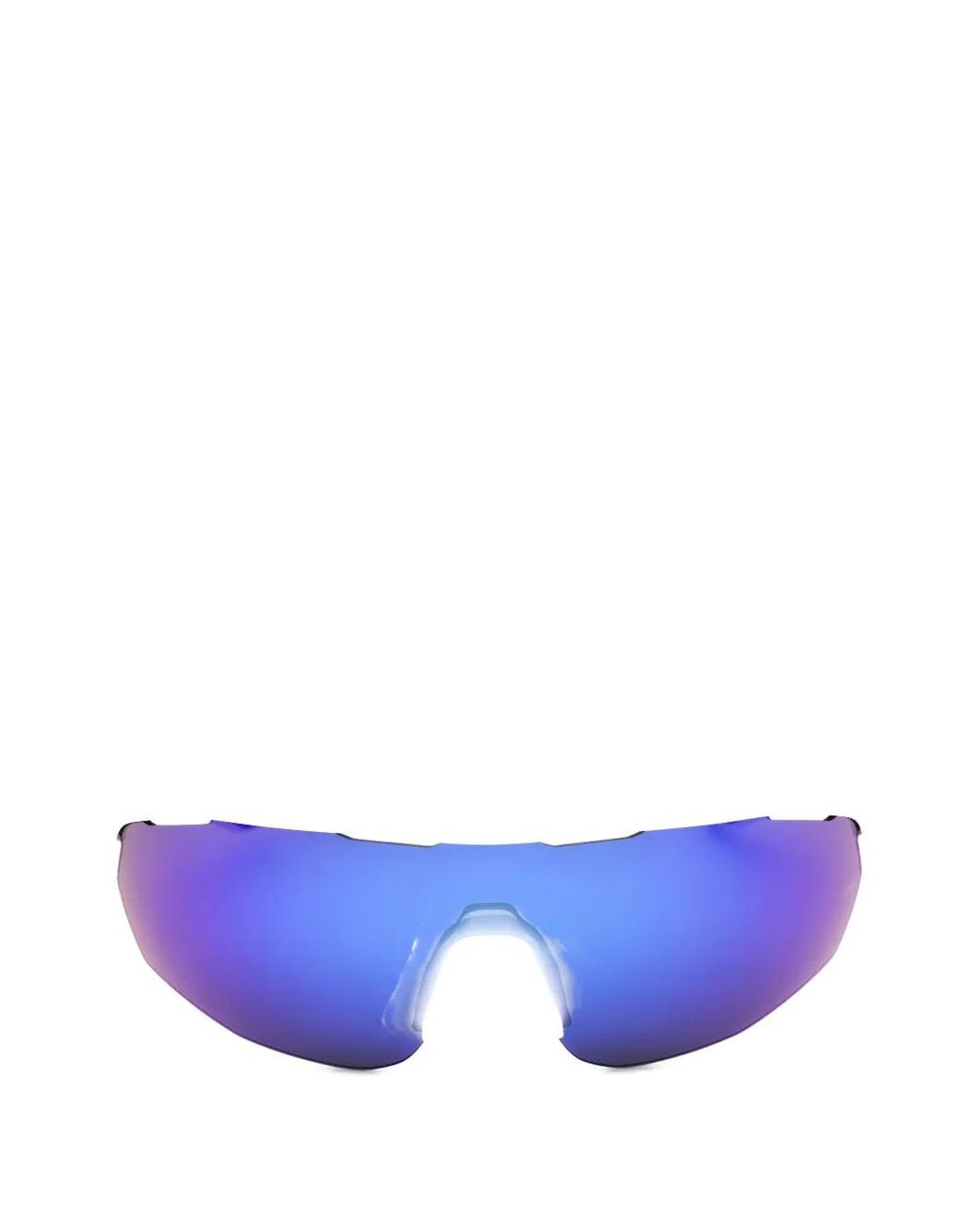 Under Armour Blue Gametime Oversized Sunglasses for men