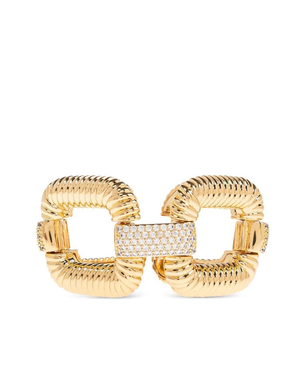 Self-Portrait Metallic Knocker Bracelet