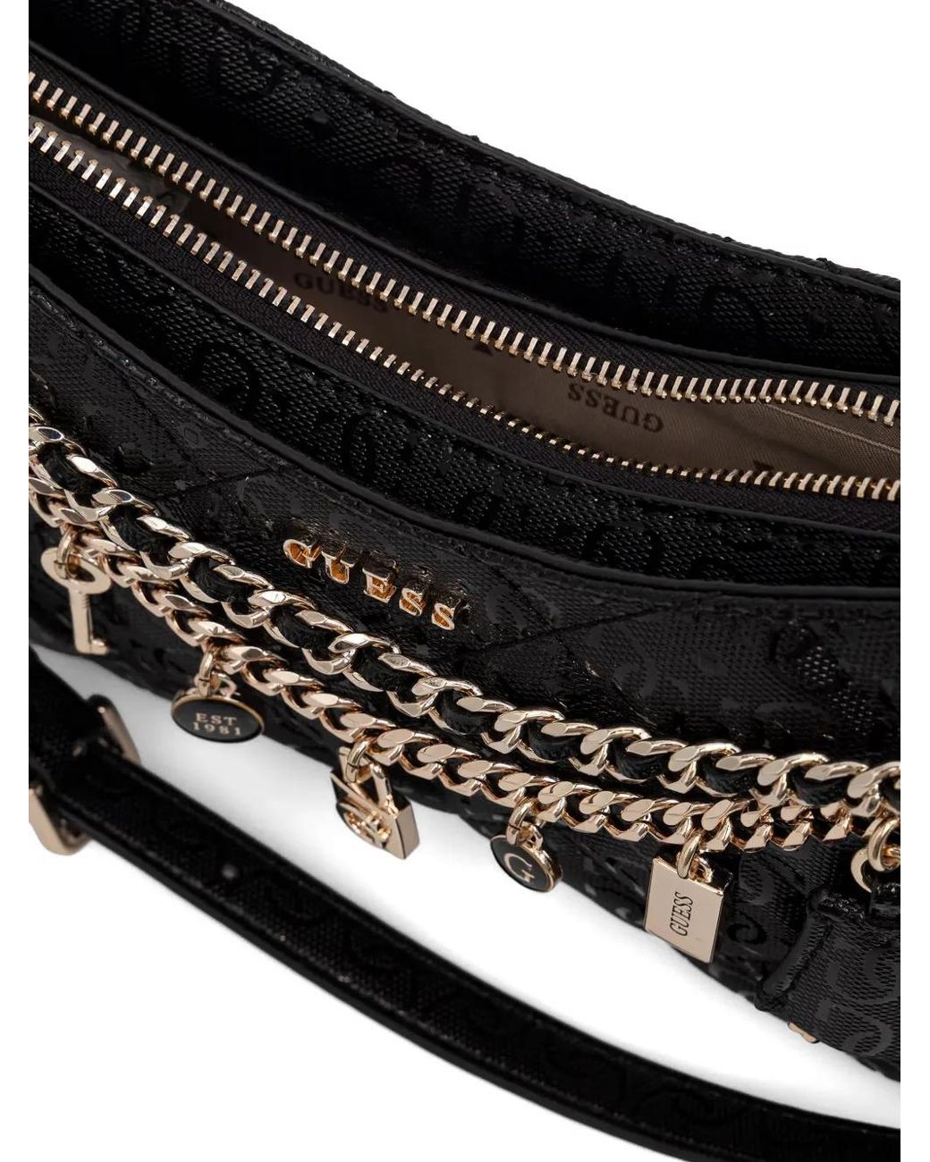 Guess Black Libby Shoulder Bag
