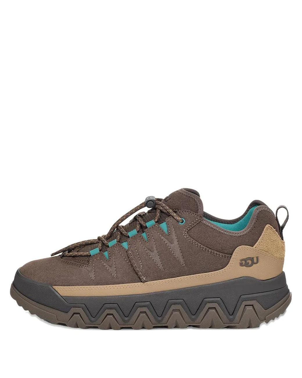 Ugg Brown Captrail Low Lace-Up Sneakers for men
