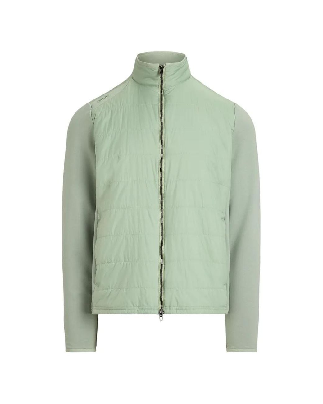 Ralph Lauren Green Hybrid Quilted Jacket for men