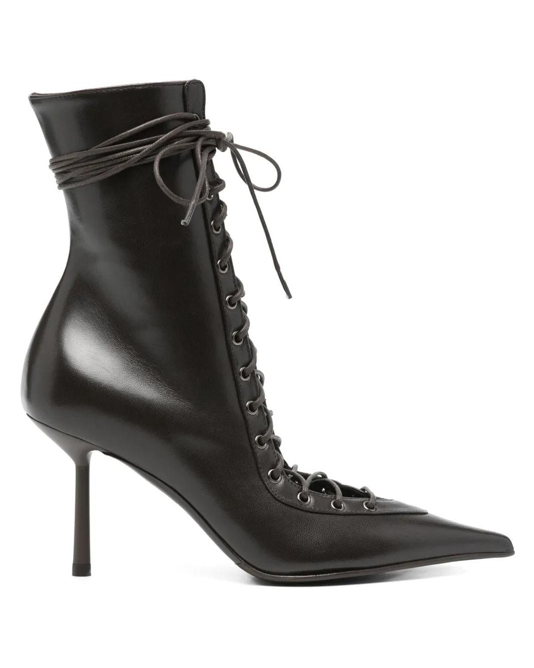 Le Silla Black 80Mm Colette Ankle Boots