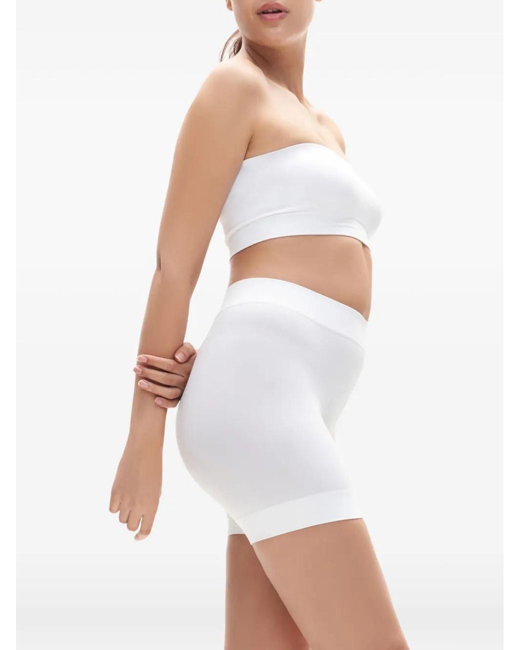 Heist White Softskin Bandeau Bra